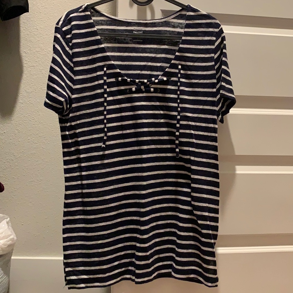 Old Navy Tie Top M Stripes